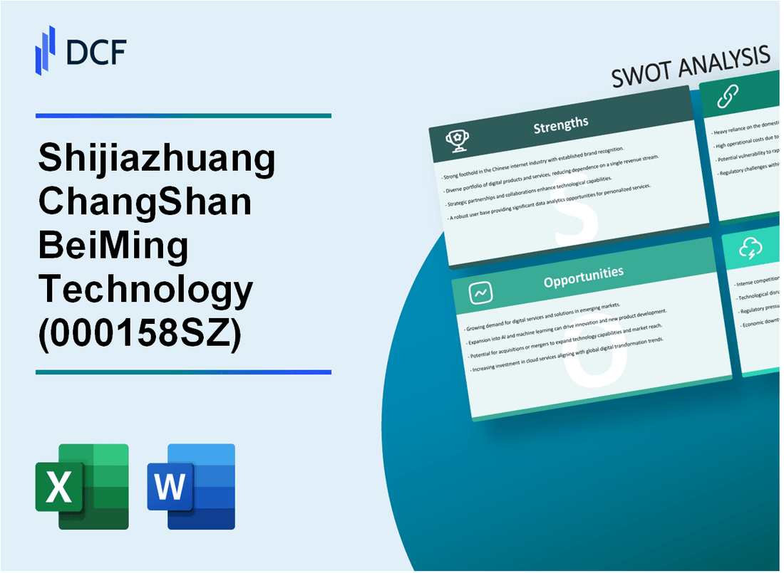 Shijiazhuang ChangShan BeiMing Technology Co.,Ltd (000158.SZ): SWOT Analysis