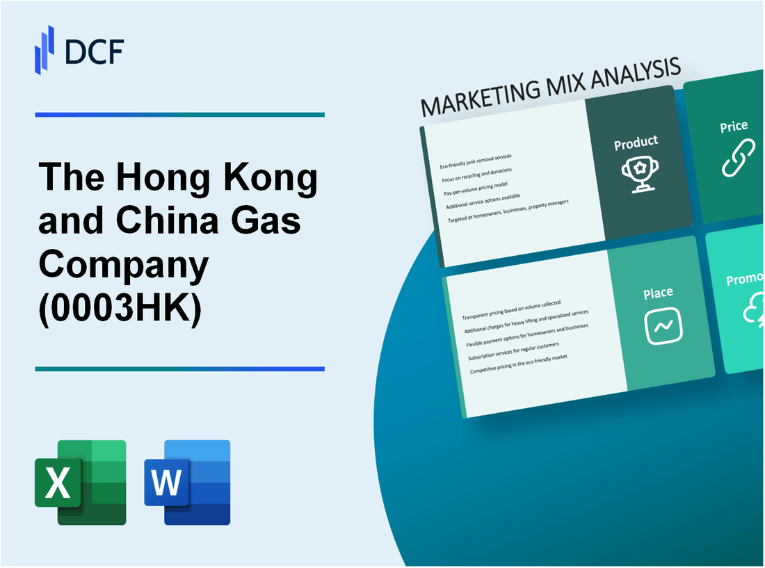 The Hong Kong and China Gas Company Limited (0003.HK): Marketing Mix Analysis