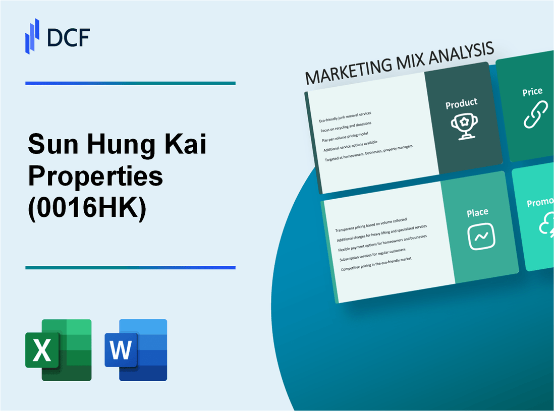 Sun Hung Kai Properties Limited (0016.HK): Marketing Mix Analysis