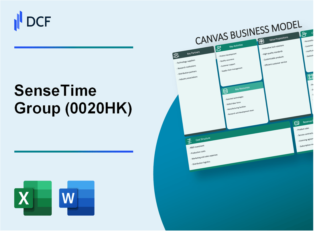 SenseTime Group Inc. (0020.HK): Canvas Business Model