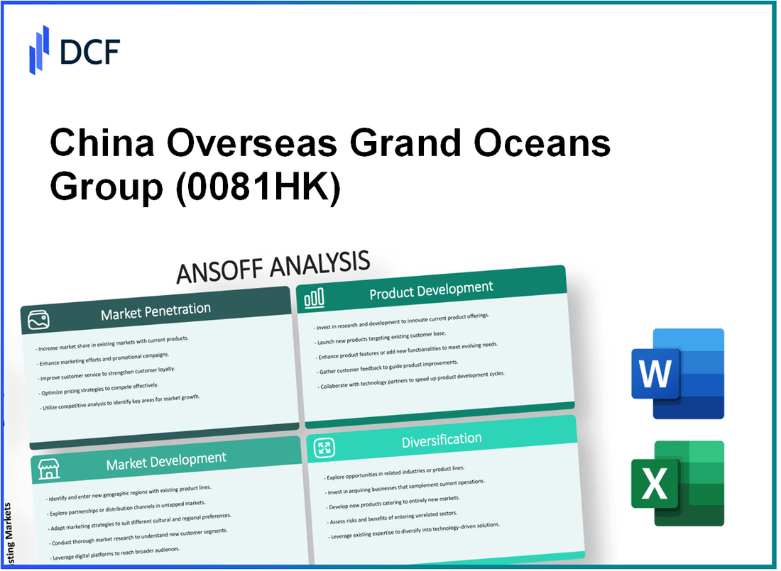 China Overseas Grand Oceans Group Limited (0081.HK): Ansoff Matrix