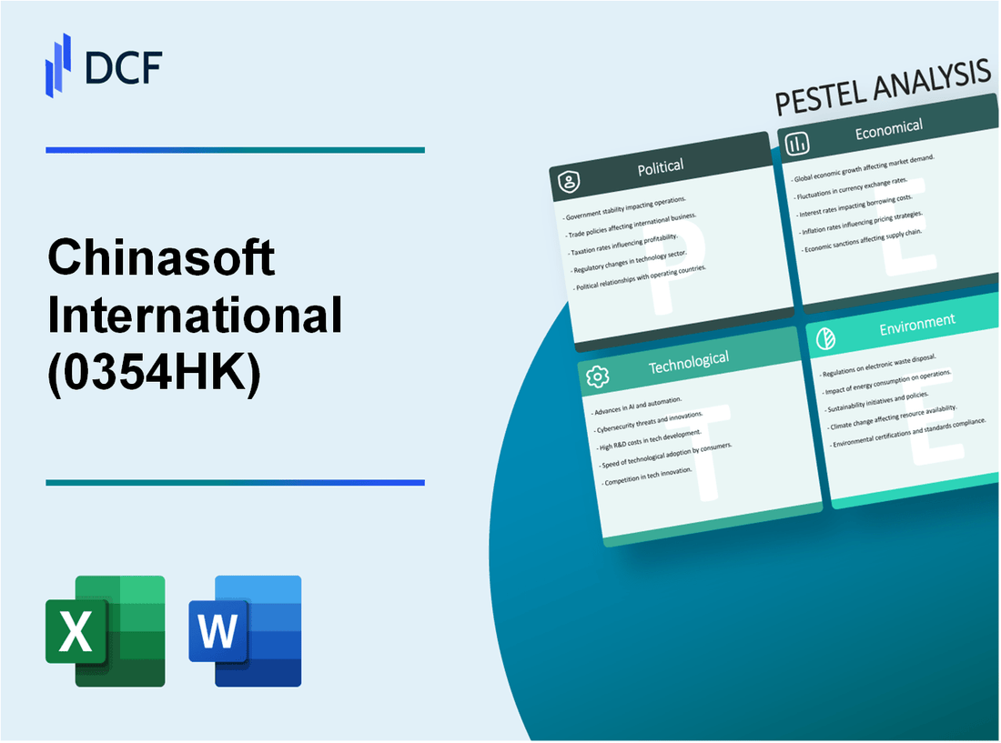 Chinasoft International Limited (0354.HK): PESTEL Analysis