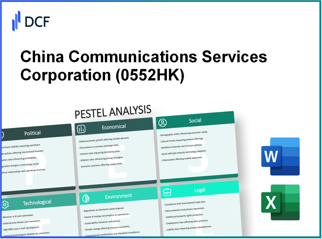 China Communications Services Corporation Limited (0552.HK): PESTEL Analysis