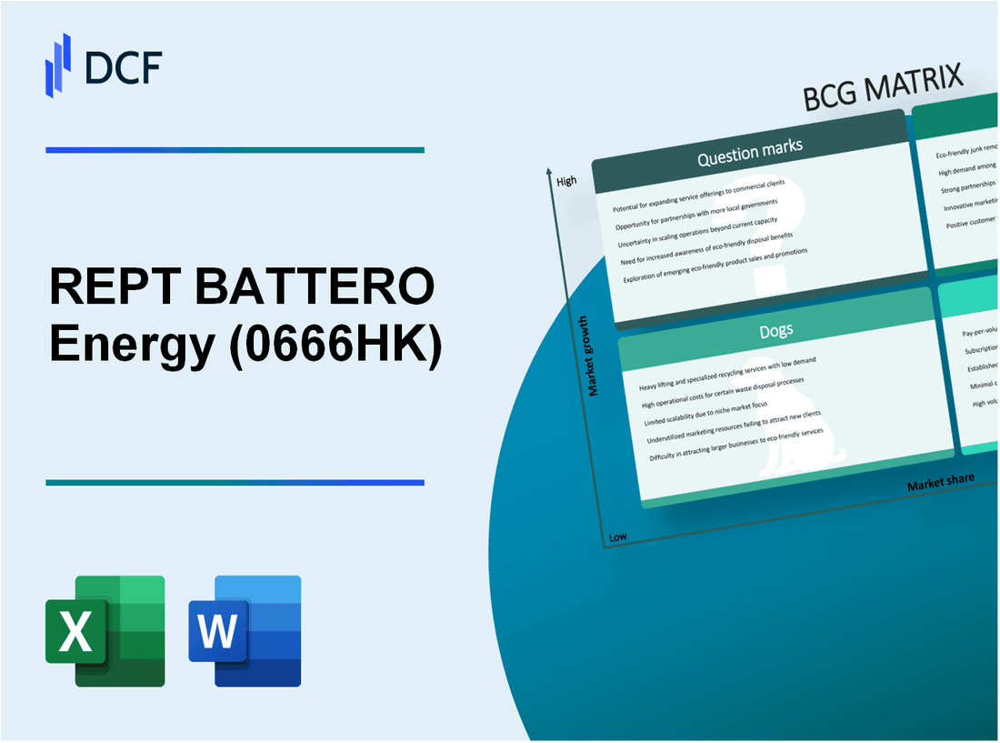 REPT BATTERO Energy Co Ltd (0666.HK): BCG Matrix