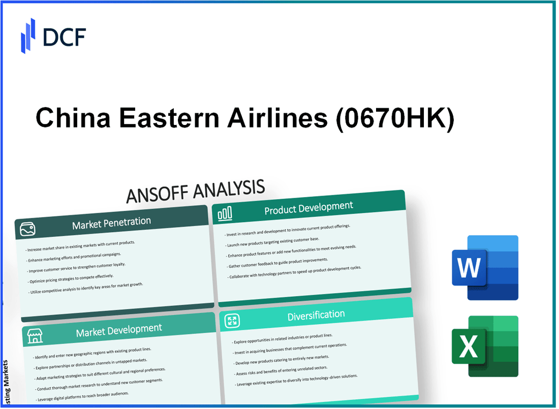 China Eastern Airlines Corporation Limited (0670.HK): Ansoff Matrix