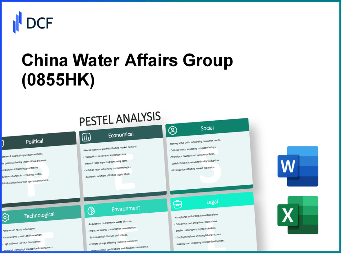 China Water Affairs Group Limited (0855.HK): PESTEL Analysis