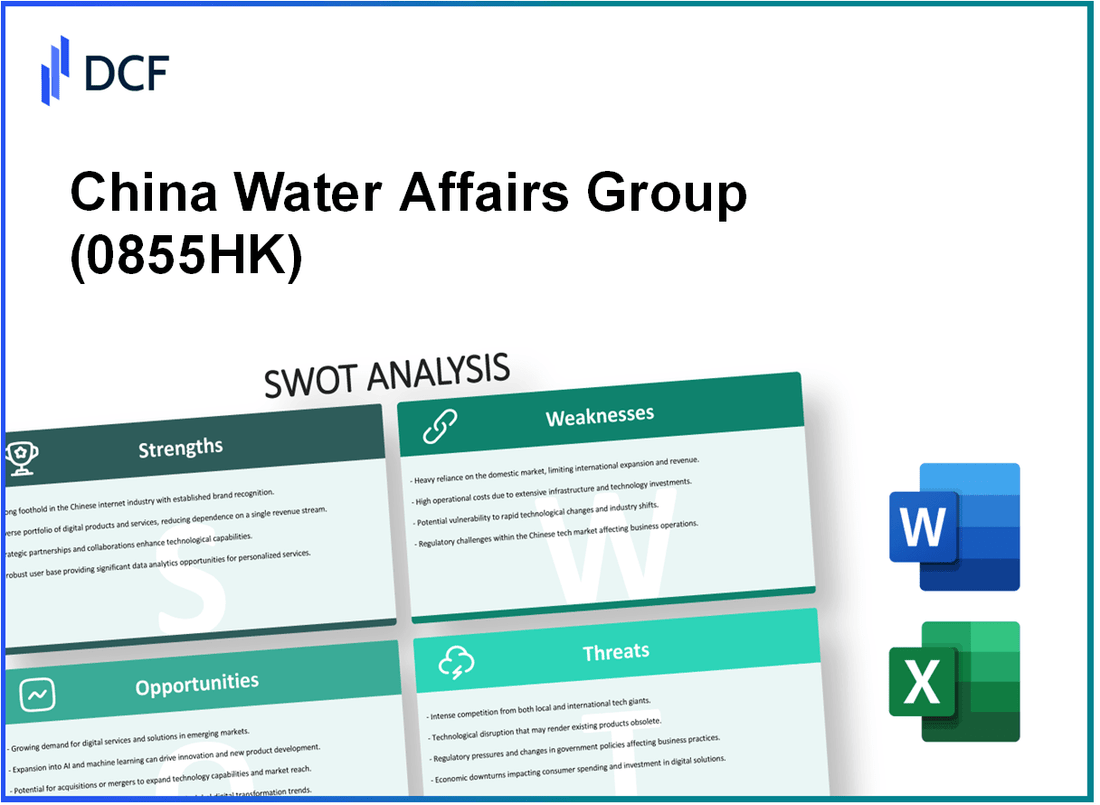China Water Affairs Group Limited (0855.HK): SWOT Analysis