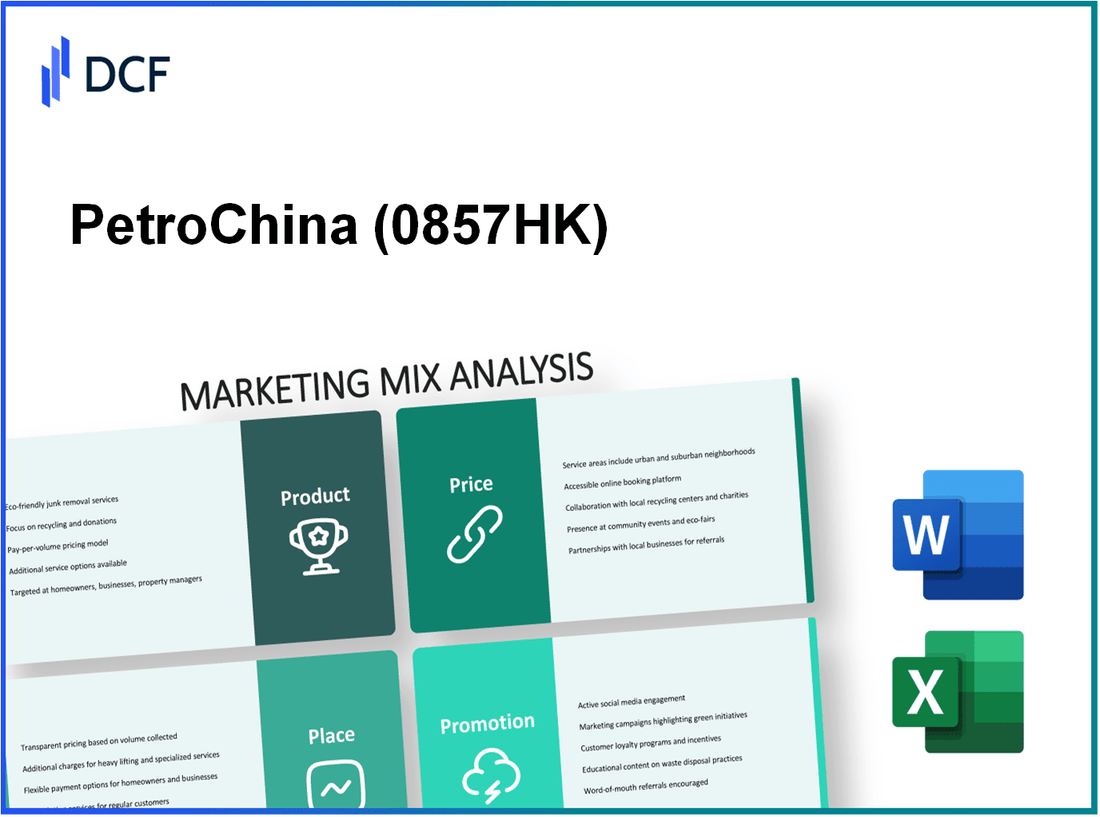 PetroChina Company Limited (0857.HK): Marketing Mix Analysis