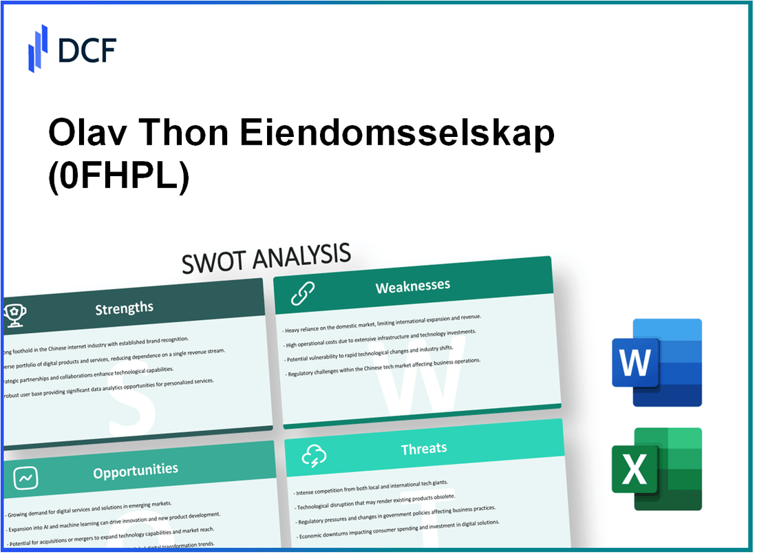 Olav Thon Eiendomsselskap ASA (0FHP.L): SWOT Analysis