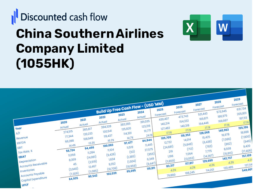 China Southern Airlines Company Limited (1055HK) DCF Valuation