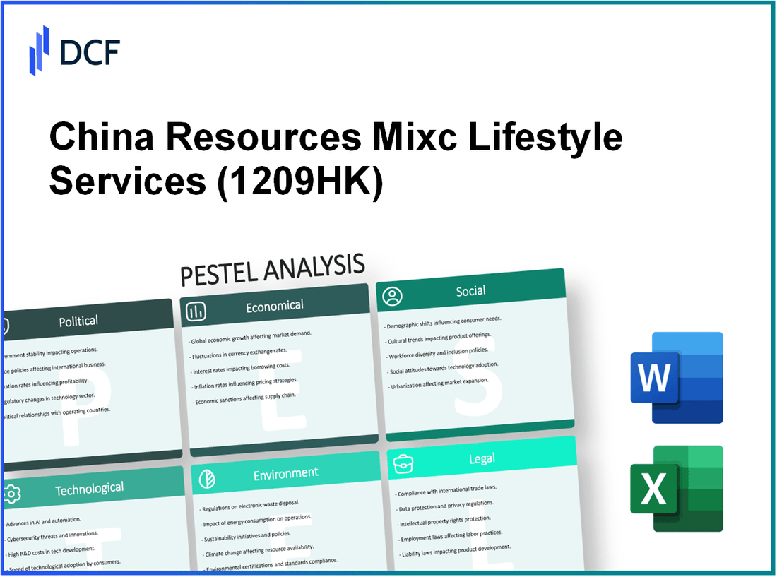 China Resources Mixc Lifestyle Services Limited (1209.HK): PESTEL Analysis