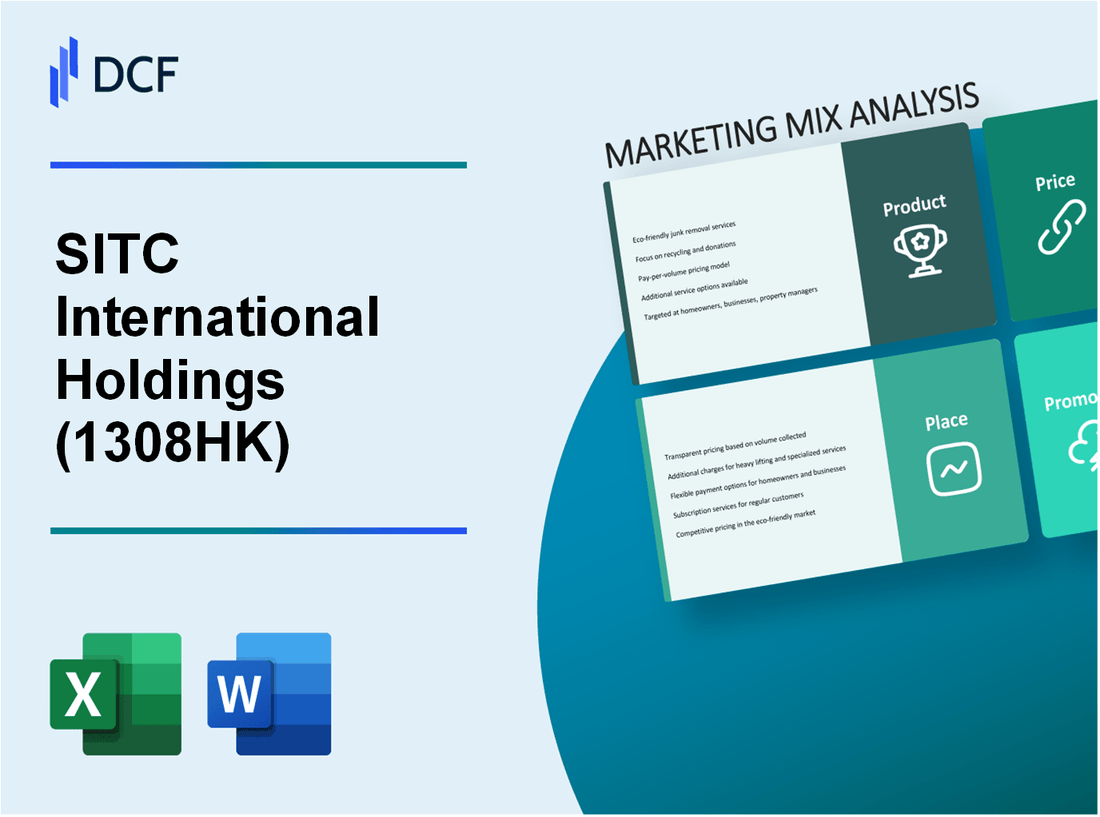 SITC International Holdings Company Limited (1308.HK): Marketing Mix Analysis