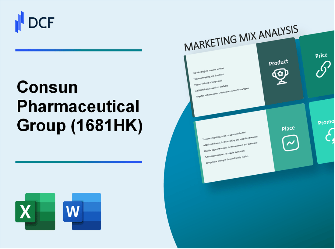 Consun Pharmaceutical Group Limited (1681.HK): Marketing Mix Analysis