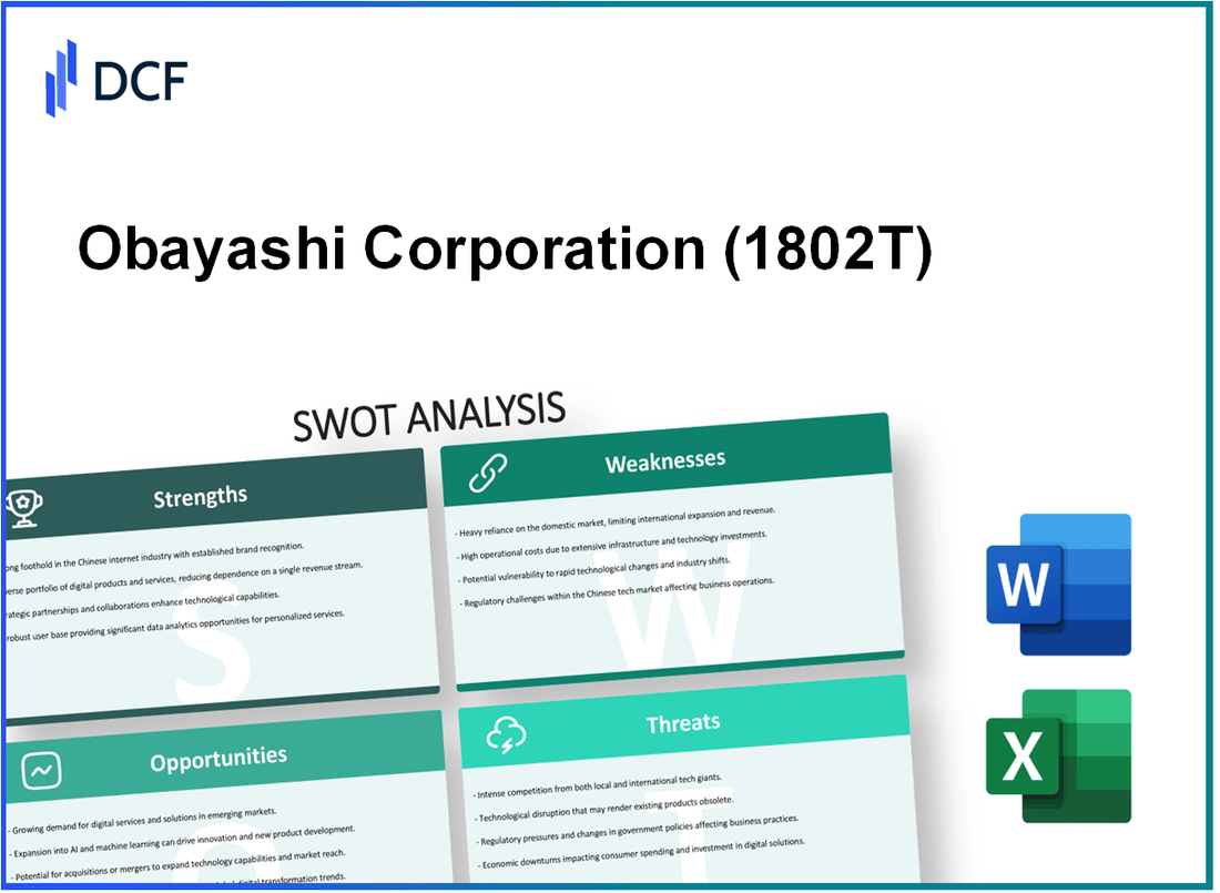 Obayashi Corporation (1802.T): SWOT Analysis