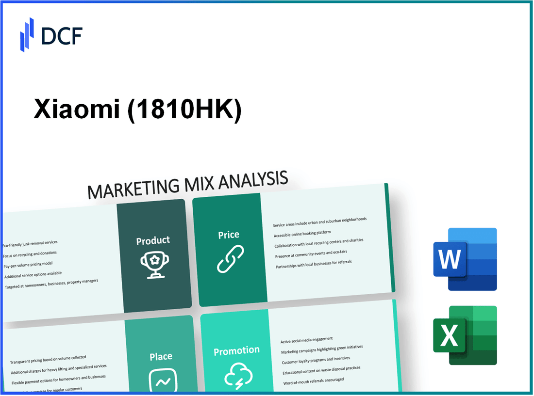 Xiaomi Corporation (1810.HK): Marketing Mix Analysis