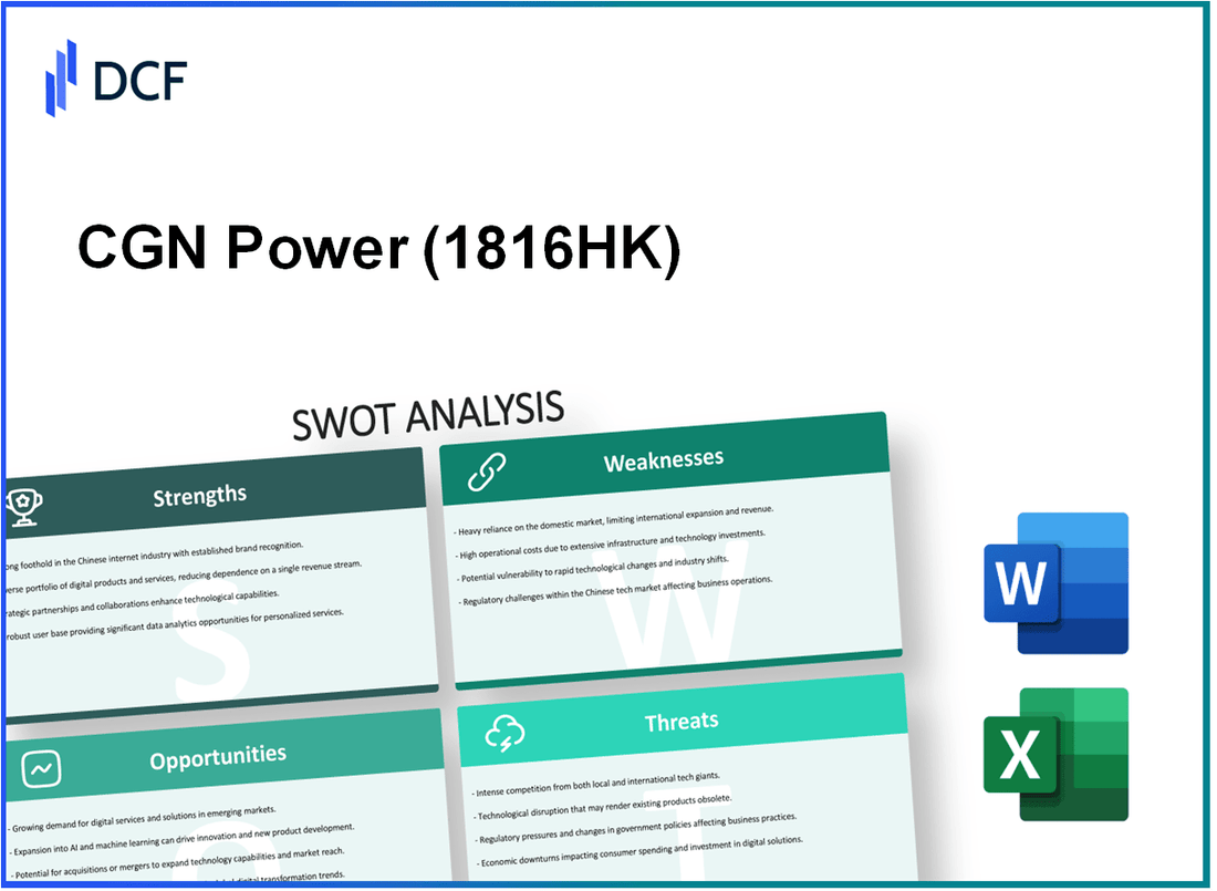 CGN Power Co., Ltd. (1816.HK): SWOT Analysis