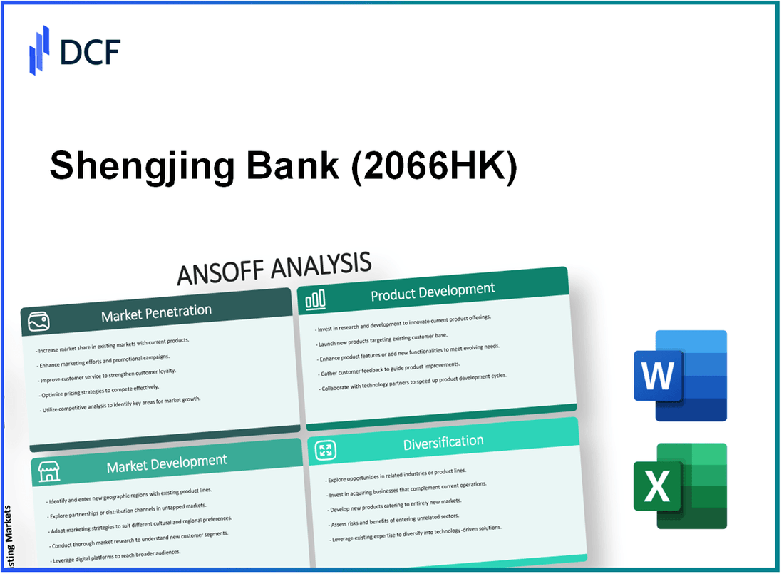 Shengjing Bank Co., Ltd. (2066.HK): Ansoff Matrix