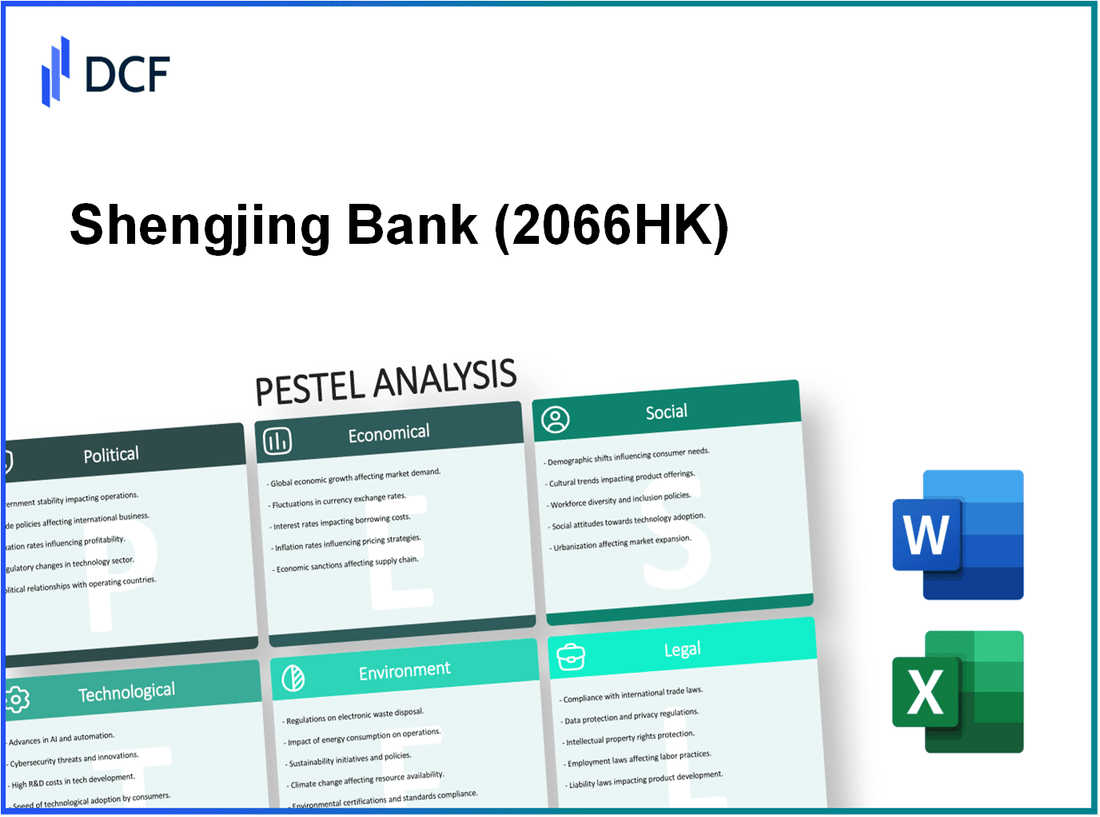 Shengjing Bank Co., Ltd. (2066.HK): PESTEL Analysis