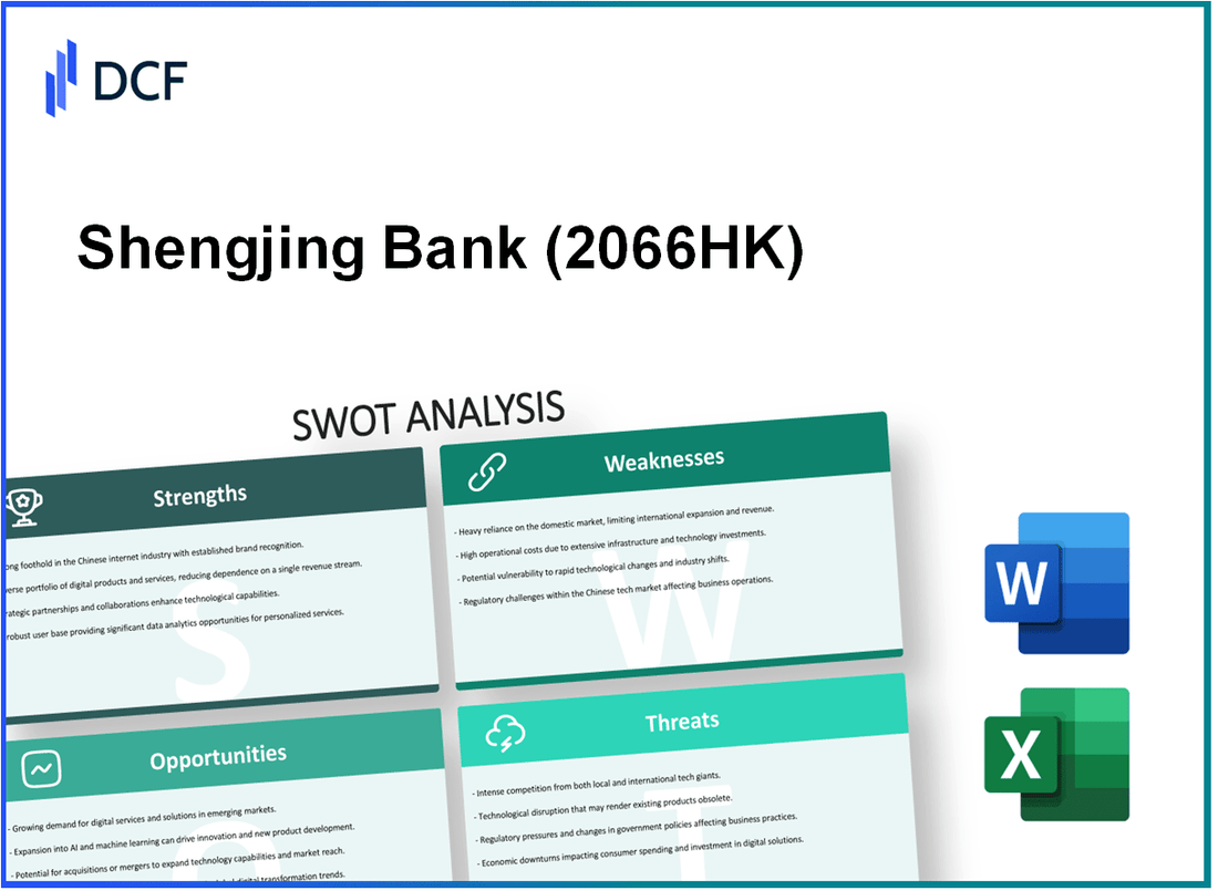 Shengjing Bank Co., Ltd. (2066.HK): SWOT Analysis