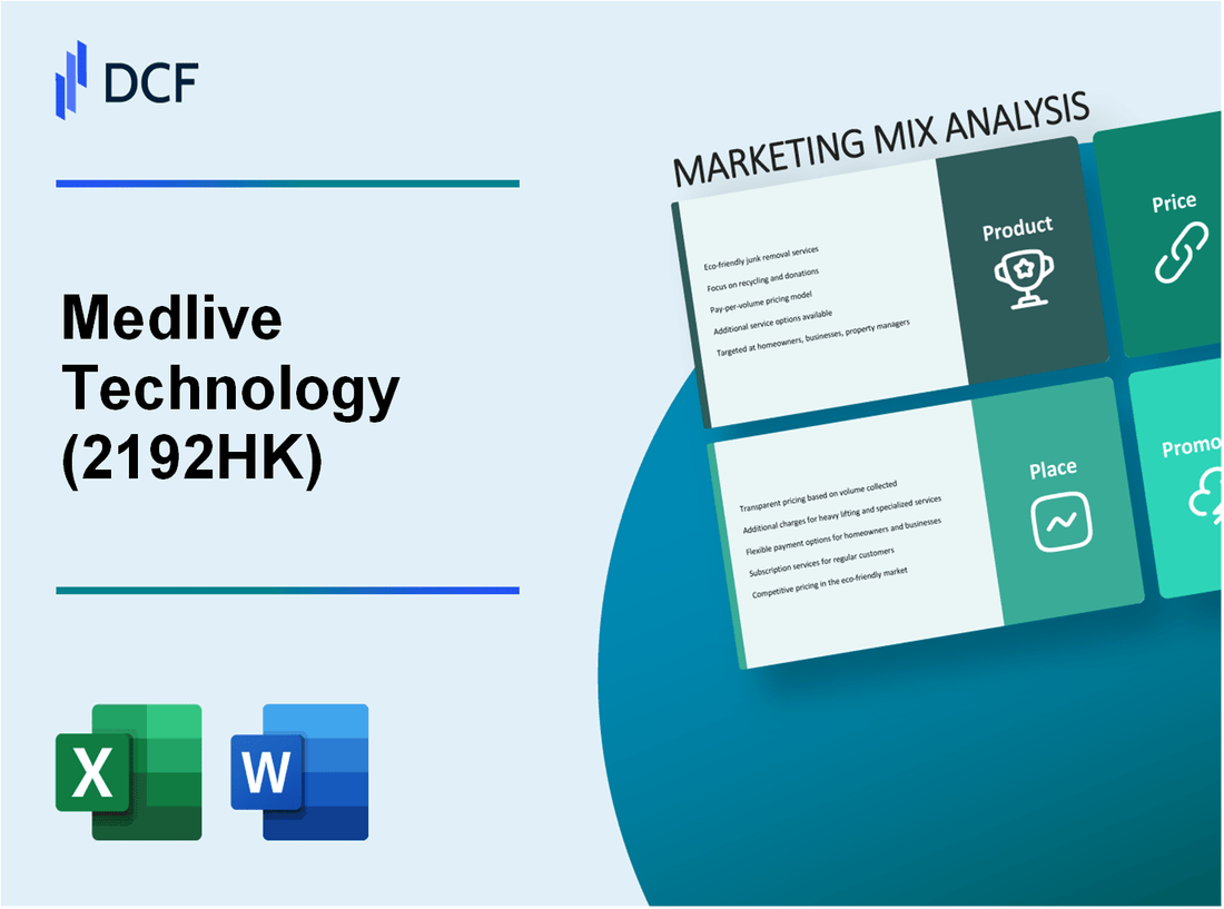 Medlive Technology Co., Ltd. (2192.HK): Marketing Mix Analysis