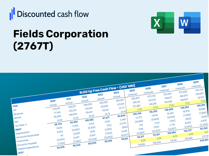 Fields Corporation (2767T) DCF Valuation
