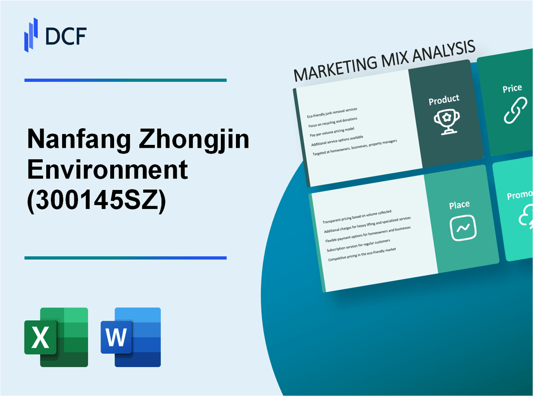 Nanfang Zhongjin Environment Co., Ltd. (300145.SZ): Marketing Mix Analysis