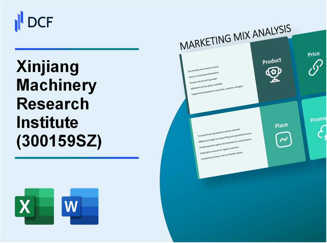 Xinjiang Machinery Research Institute Co., Ltd. (300159.SZ): Marketing Mix Analysis