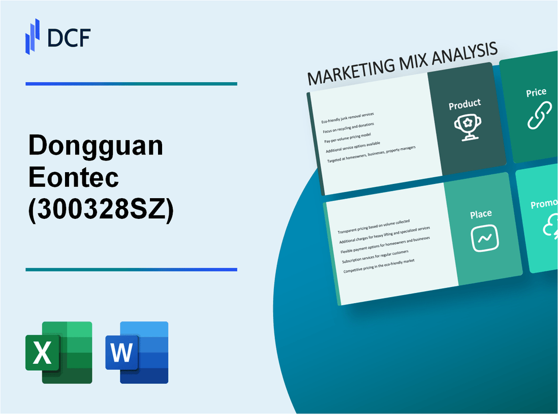 Dongguan Eontec Co., Ltd. (300328.SZ): Marketing Mix Analysis