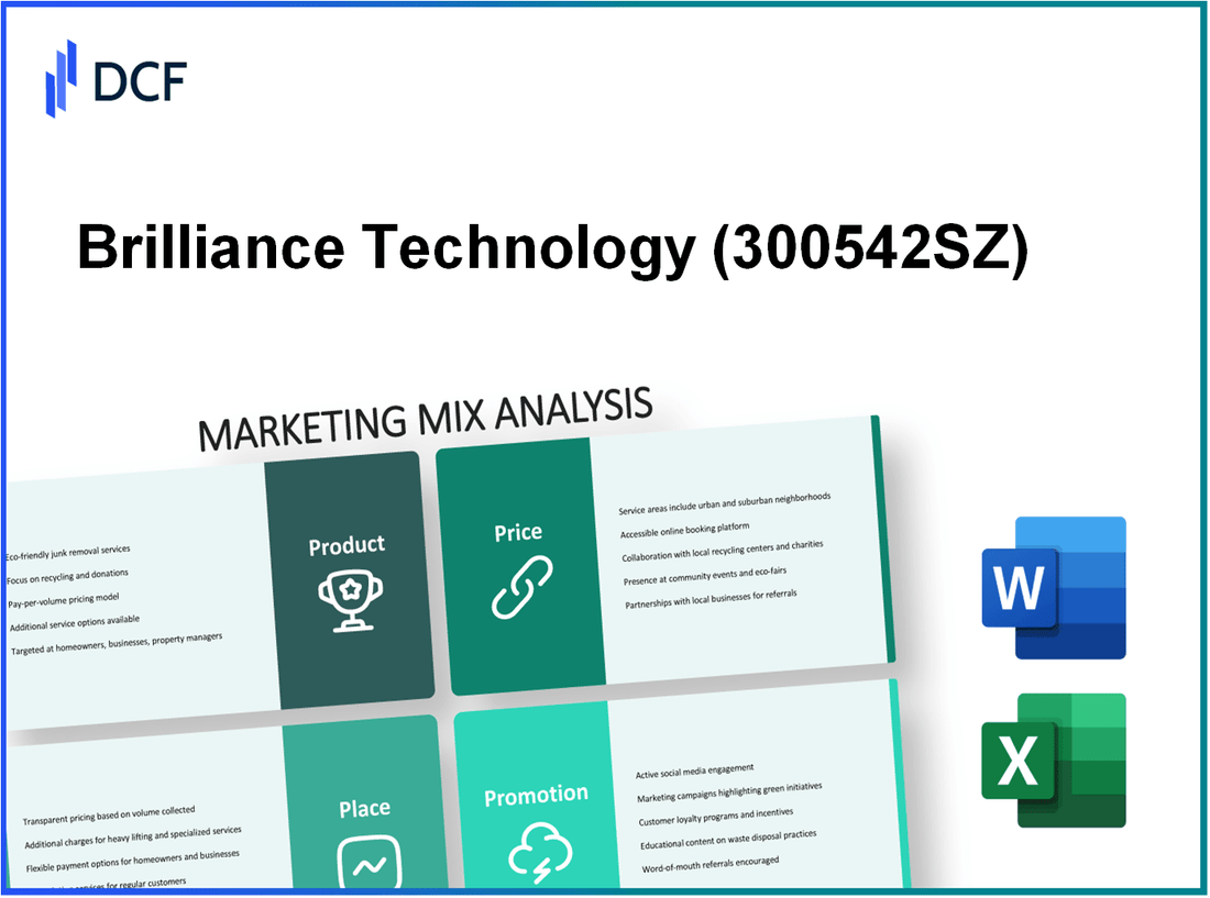 Brilliance Technology Co., Ltd. (300542.SZ): Marketing Mix Analysis