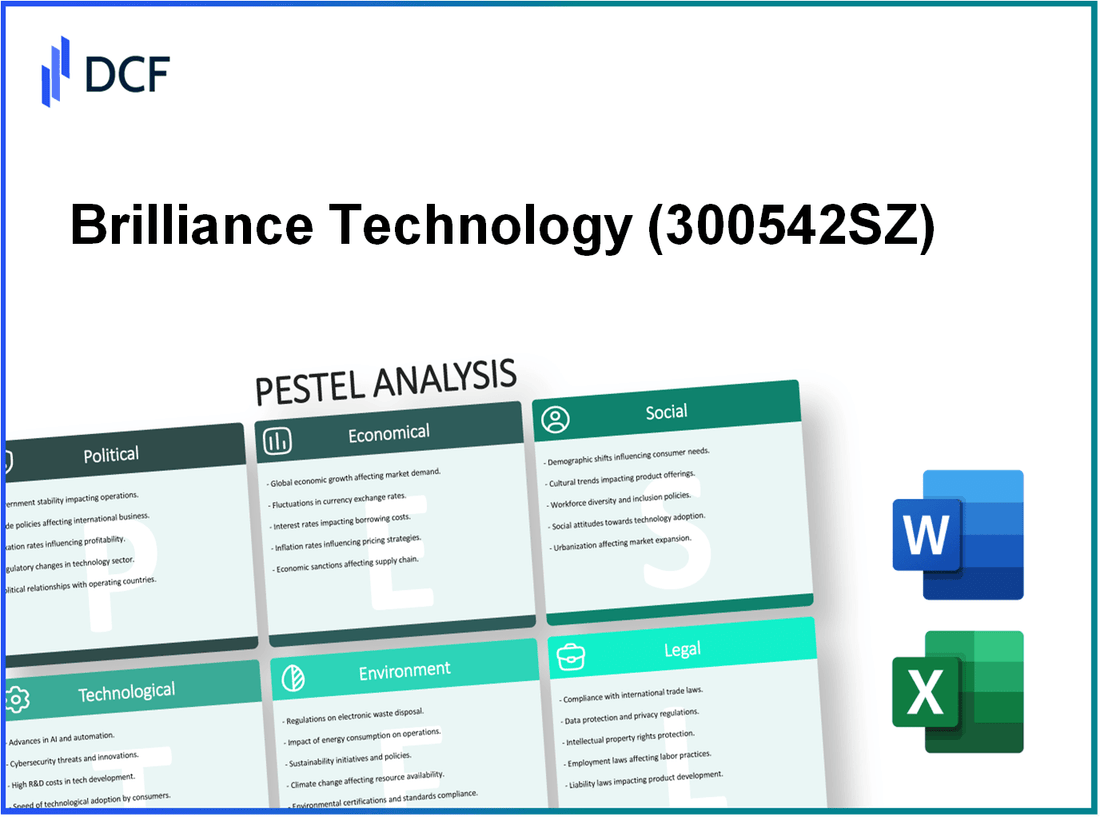 Brilliance Technology Co., Ltd. (300542.SZ): PESTEL Analysis
