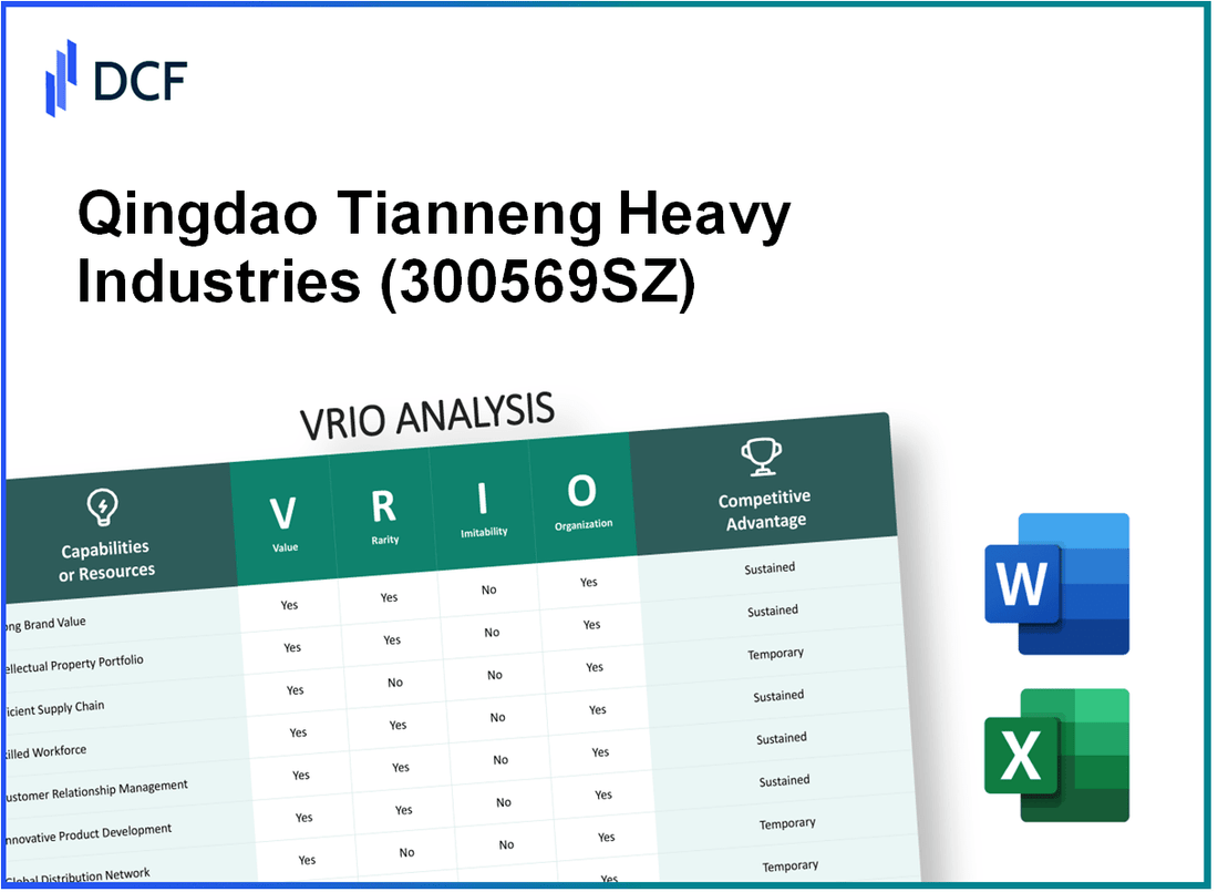 Qingdao Tianneng Heavy Industries Co.,Ltd (300569.SZ): VRIO Analysis
