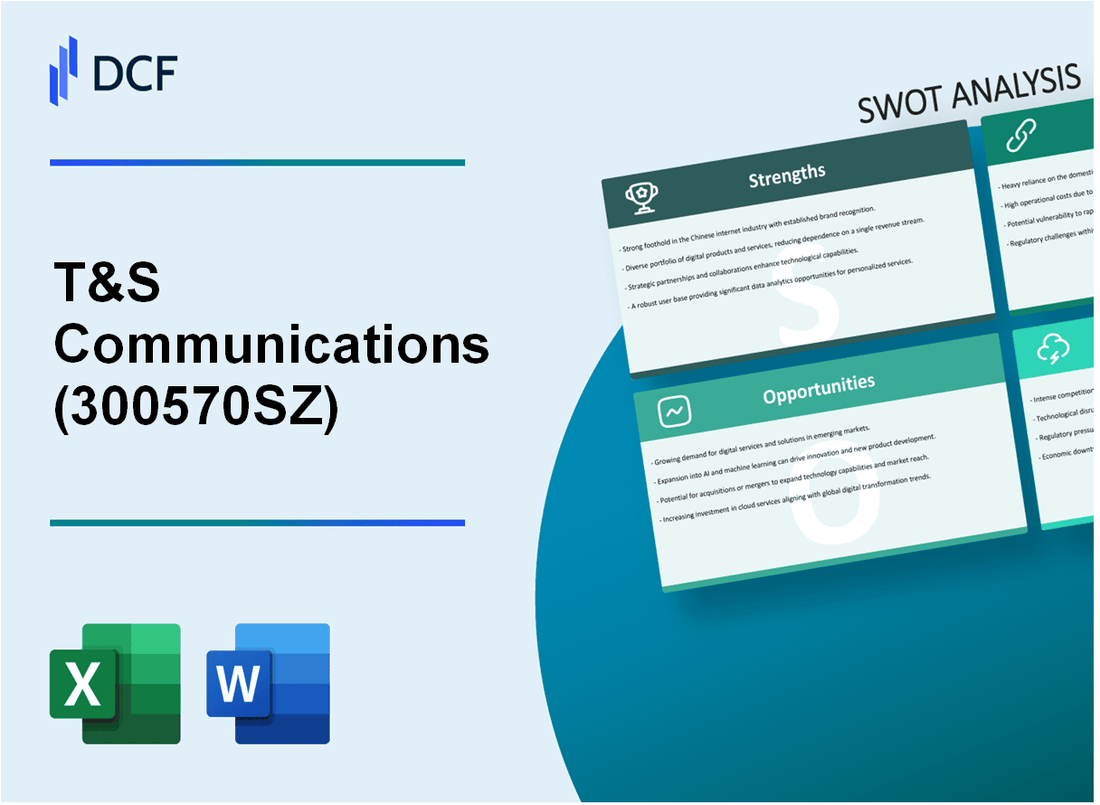 T&S Communications Co.,Ltd. (300570.SZ): SWOT Analysis