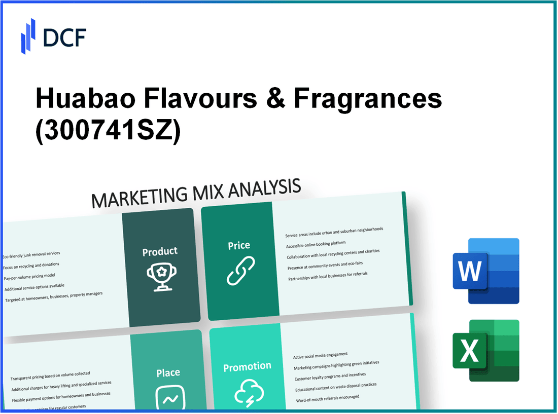 Huabao Flavours & Fragrances Co., Ltd. (300741.SZ): Marketing Mix Analysis