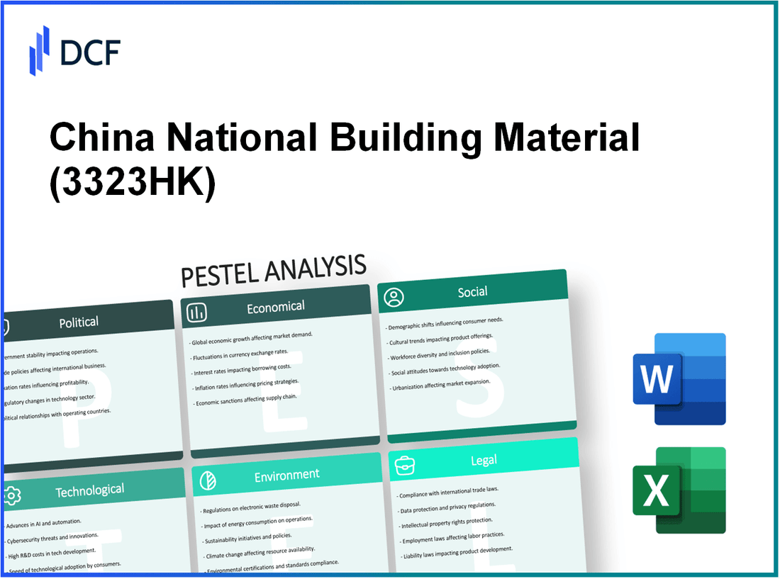 China National Building Material Company Limited (3323.HK): PESTEL Analysis