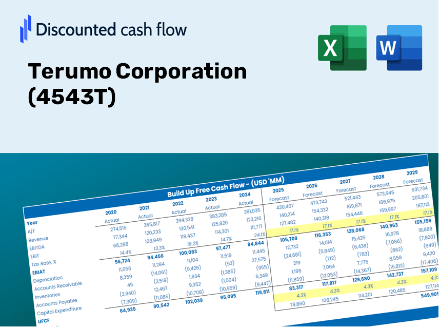 Terumo Corporation (4543T) DCF Valuation