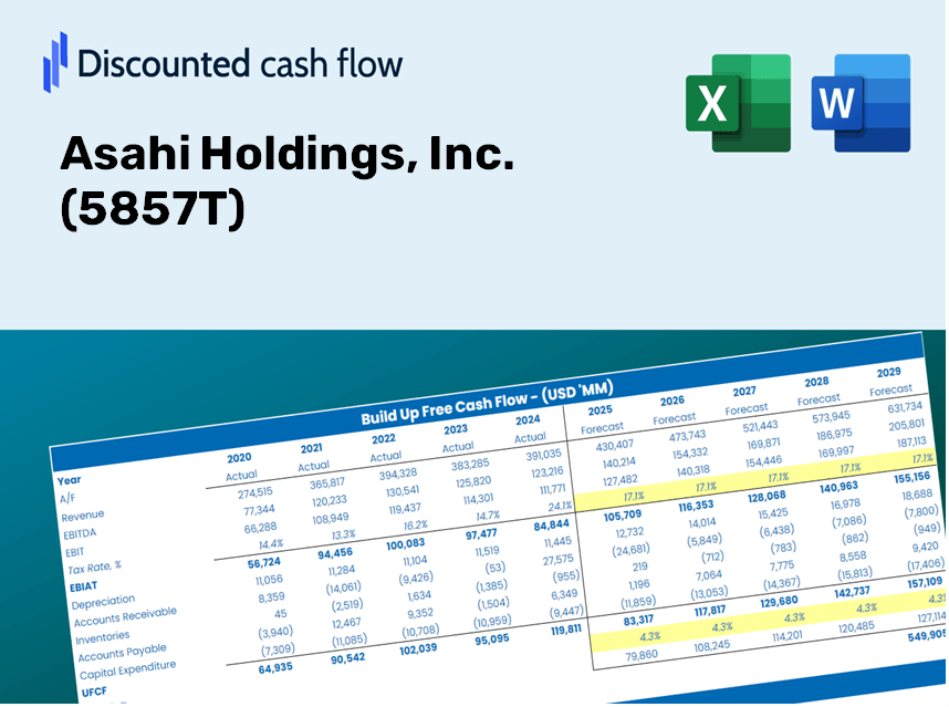 Asahi Holdings, Inc. (5857T) DCF Valuation