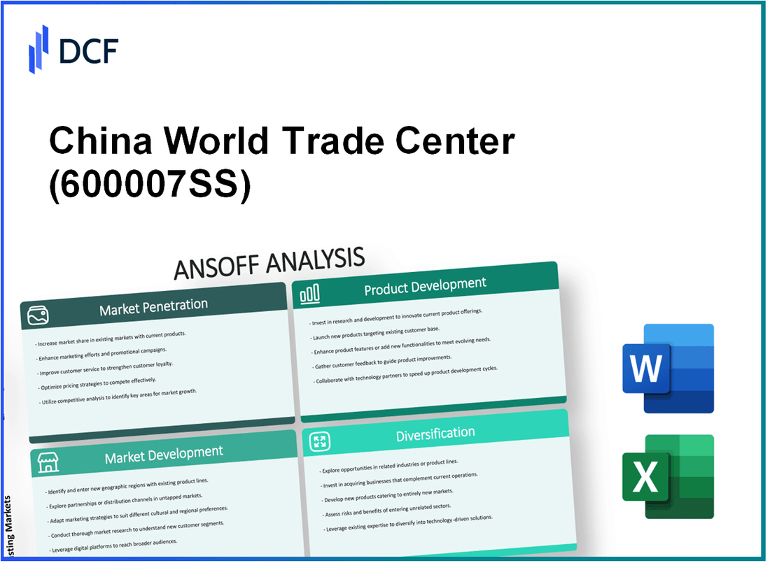 China World Trade Center Co., Ltd. (600007.SS): Ansoff Matrix