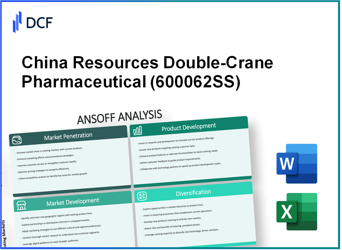 China Resources Double-Crane Pharmaceutical Co.,Ltd. (600062.SS): Ansoff Matrix