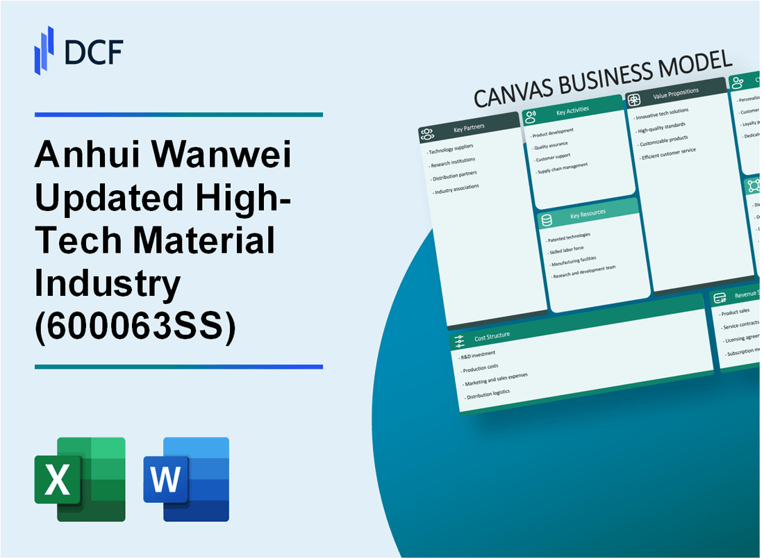 Anhui Wanwei Updated High-Tech Material Industry Co.,Ltd (600063.SS): Canvas Business Model