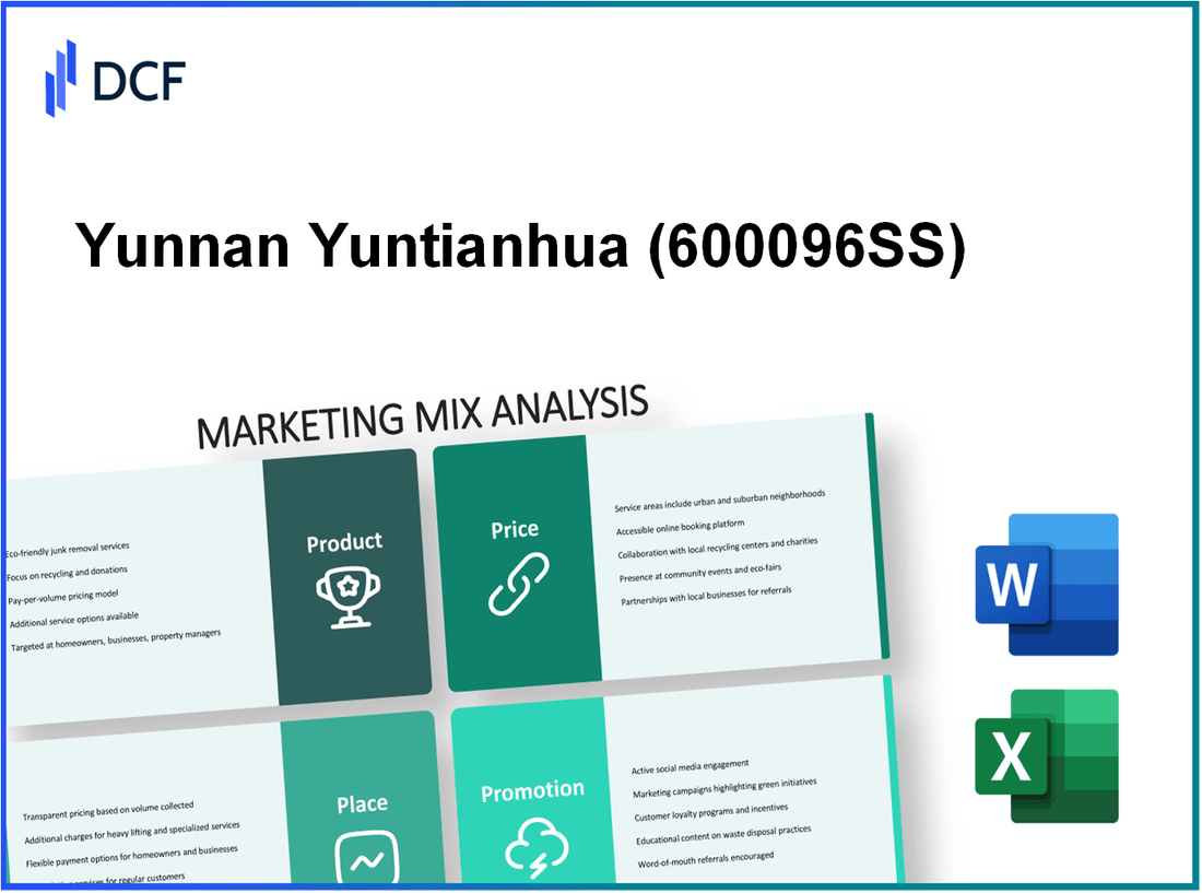 Yunnan Yuntianhua Co., Ltd. (600096.SS): Marketing Mix Analysis
