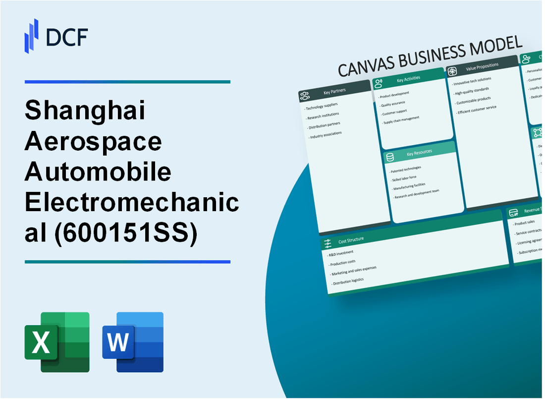 Shanghai Aerospace Automobile Electromechanical Co., Ltd. (600151.SS): Canvas Business Model