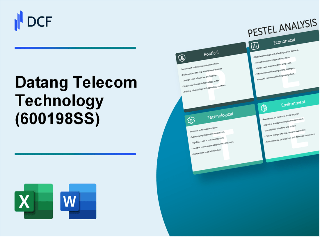 Datang Telecom Technology Co., Ltd. (600198.SS): PESTEL Analysis