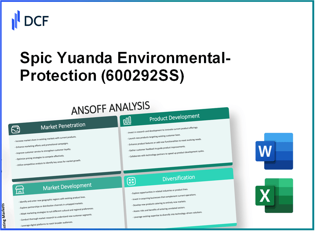 Spic Yuanda Environmental-Protection Co., Ltd. (600292.SS): Ansoff Matrix