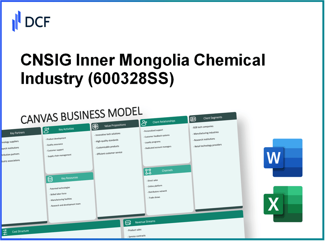CNSIG Inner Mongolia Chemical Industry Co., Ltd. (600328.SS): Canvas Business Model
