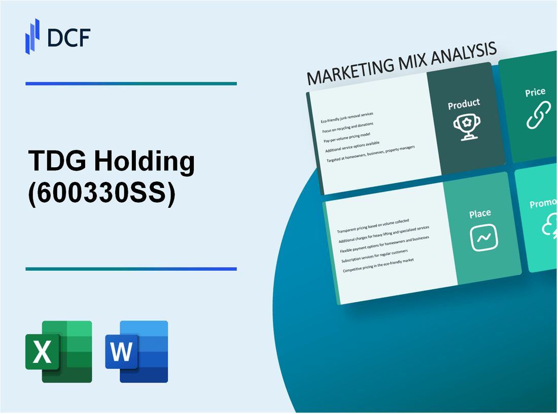 TDG Holding Co., Ltd. (600330.SS): Marketing Mix Analysis