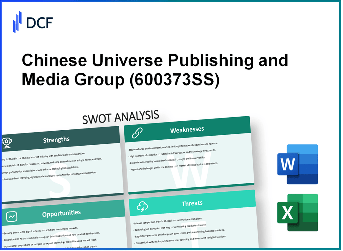 Chinese Universe Publishing and Media Group Co., Ltd. (600373.SS): SWOT Analysis