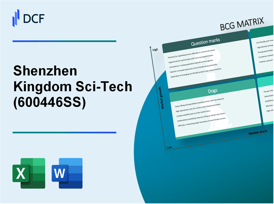 Shenzhen Kingdom Sci-Tech Co., Ltd (600446.SS): BCG Matrix