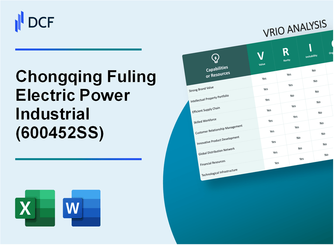 Chongqing Fuling Electric Power Industrial Co., Ltd. (600452.SS): VRIO Analysis