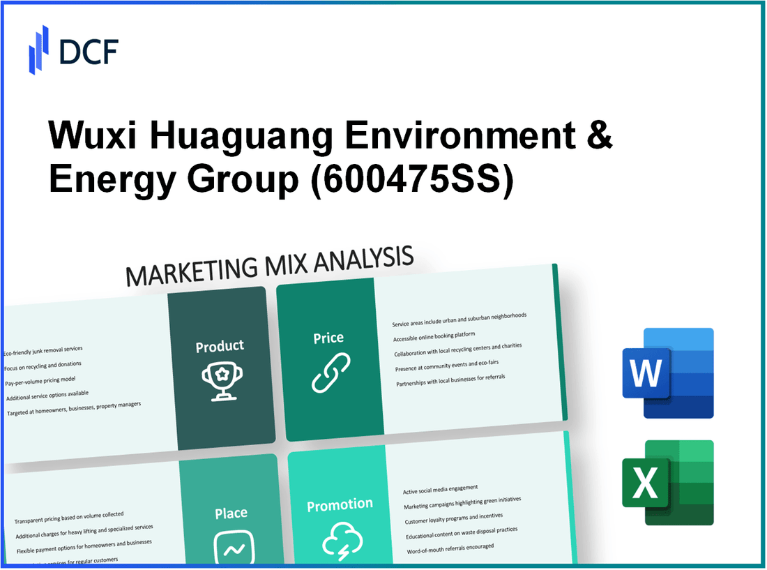 Wuxi Huaguang Environment & Energy Group Co.,Ltd. (600475.SS): Marketing Mix Analysis