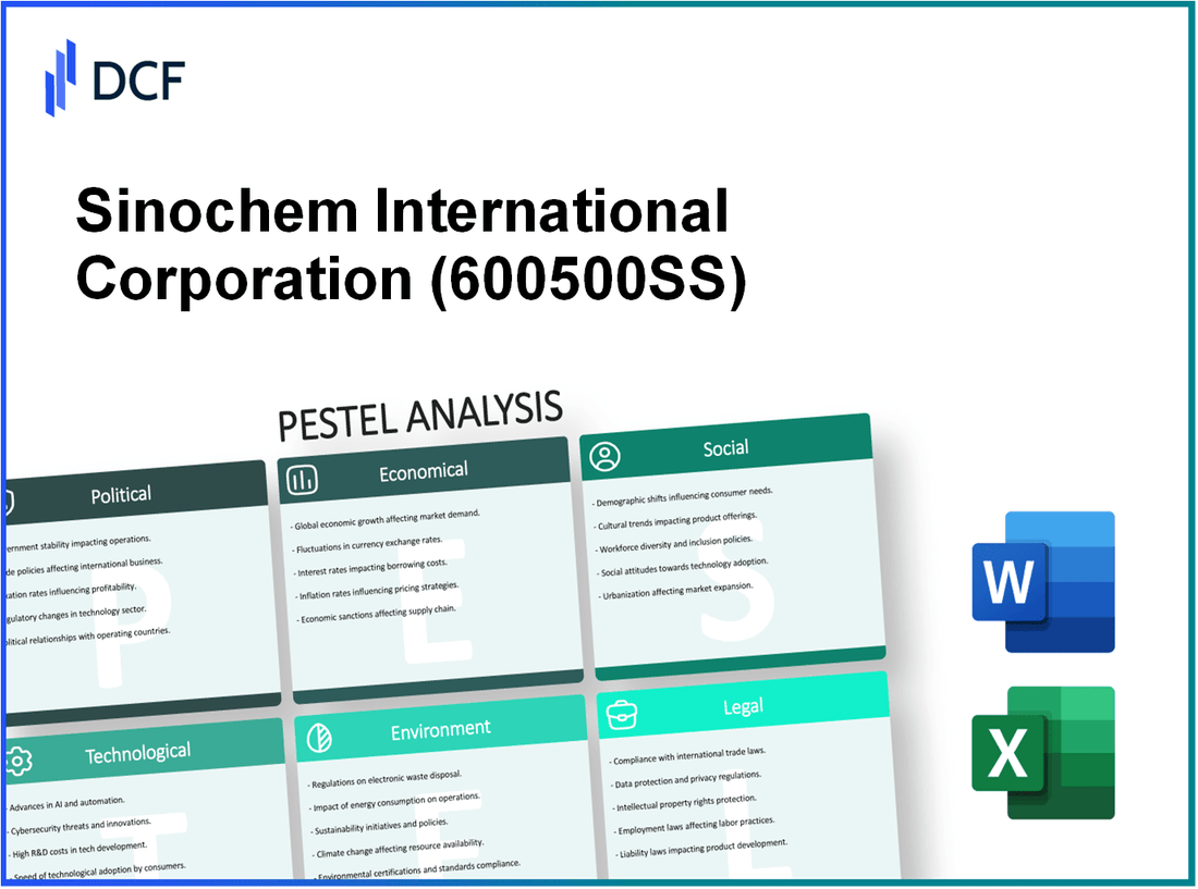 Sinochem International Corporation (600500.SS): PESTEL Analysis